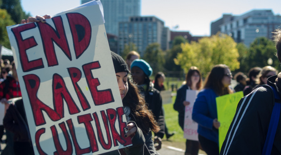 March Against Rape Culture and Gender Inequality, Boston, 2012. By Chase Carter, Flickr. Creative Commons License.